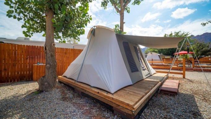 Funstays Glamping Setup Tent In Rv Park #2 Ok-T2 Моаб Экстерьер фото
